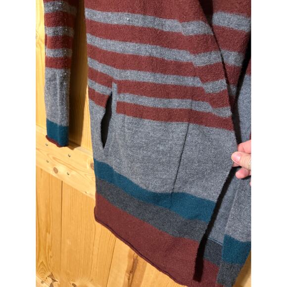 Toad & Co Women's Merino Heartfelt Hoodie Cardigan Size L - Picture 5 of 6